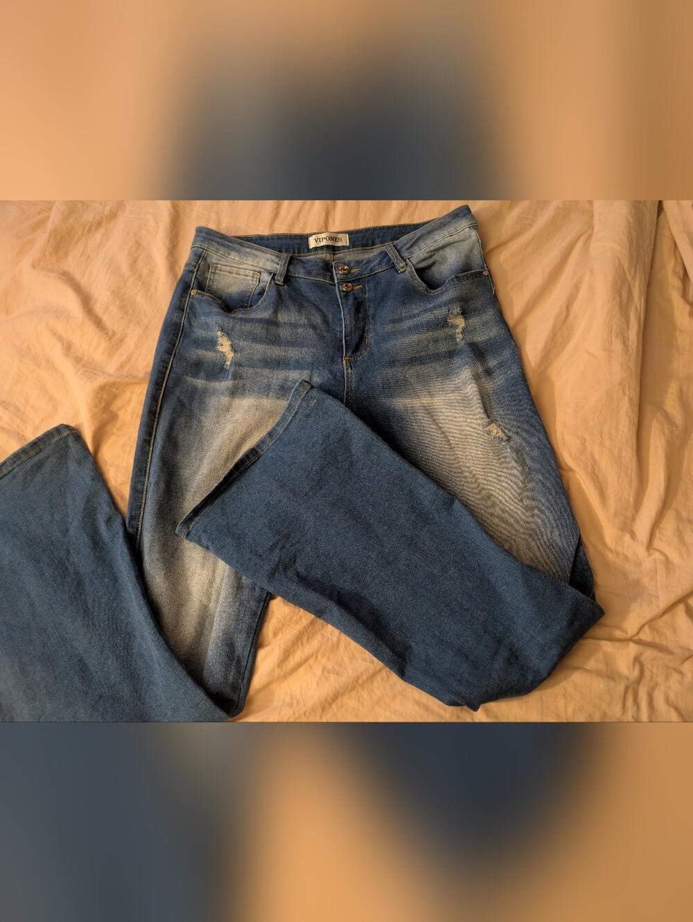 Vipones Size 12 Flare Jeans Like New!